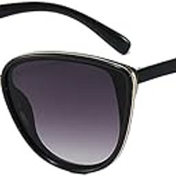 Oversized Vintage Cat Eye Sunglasses for Women Fashion Sun Glasses UV Protection Gradient Lens E1271-picture-1