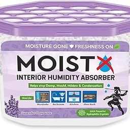 Moistx Moisture Absorber | Classic - Family Pack (600ml) (Interior Humidity Absorber, Lavender Fragrance)-image-78
