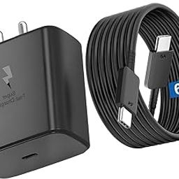 Original 45W Super Fast Charger Compatible with Samsung Galaxy S24/S23/S22/S21/S20 (Ultra/Plus/Fe), Note 20/20+/10(All Series), Z Fold/Flip/S/A/F/M Series | Type C PD 3.0 Charger Adapter,Black-8