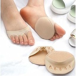 Bennort Forefoot Cushion Pads for Women & Men – 2 Pairs, Finger foot sponge socks, Soft Fabric Toe Separator Gel Sponge Socks – Non-Slip & Invisible Design, Anti-Skid Forefoot Soft Pads for Pain Relief-image-73