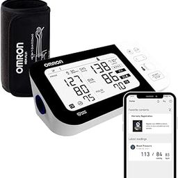 Omron HEM 7361T Bluetooth Digital Blood Pressure Monitor for Clinical & Professional Use with Afib Indicator and 360° Accuracy Intelliwrap Cuff (White)-picture-14
