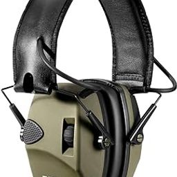 ZOHAN EM054 Electronic Shooting Ear Protection Muffs, Sound Amplification Noise Reduction Shooting Earmuffs for Gun Range, Ideal for Hunting and Shooting - Army Green-image-12