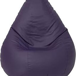Skyshot Classic Bean Bag Filled with Beans (XXXL, Purple)-image-10