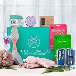 Women's Spa Day Gift Box - Gift Box for Women - Happy Face Soap, Beach Bum Soap, Revele Manicure Set, Eos Shea Butter Hand Cream & Lip Balm-image-56