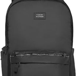 Lovington Unisex 14 Inch Laptop Backpack - Black+Navy | 22 Capacity | Polyester | Water Resistant | Padded & Adjustable Strap | Trolley Holder At Back | 2 Compartment-55