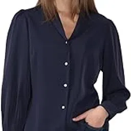 vero moda Women's Solid Regular Fit Shirt-picture-25