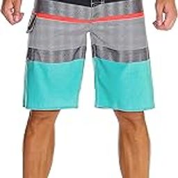 Men's Sportwear Quick Dry Swim Trunks with Lining Gray 42-image-23