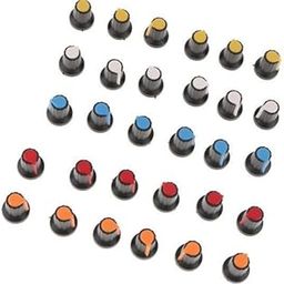 3x30PCS WH148 AG2 Potentiometer Knob Hat Yellow Orange Blue White Red-picture-23