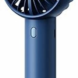 Gaiatop Mini Portable Fan,Powerful Hand Fan Cute Design 3 Speed Personal Small Desk Fan With Base,Lightweight Rechargeable Usb Handheld Fan For Girl,Women,Men,Indoor,Outdoor, 15 centimeters, navy blue-21