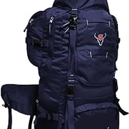 90L Camping Rucksack with Shoe Compartment & Laptop Pocket-image-47