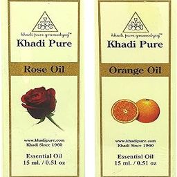 Khadi Pure Rose & Orange Essential Oil, 15 Ml (Pack Of 2)-image-10