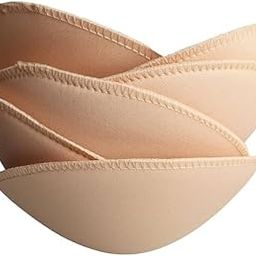 3 Pairs Round Soft Bra Inserts Pads Removable Sport Bra Cups Inserts Mastectomy Bra Inserts for Bikini Top Swimsuit Multicolour-image-83