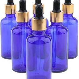 CALANDIS 6 Pieces Empty Refillable Dropper Bottles for Essential Oils Cosmetics 100ml | | Natural & Alternative Remedies-45