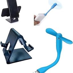 USB Fan-21 Portable Mini USB Dragon Fan with 2 Leaf Connect with Laptop, Smartphone, Powerbank, USB Adapter/Hub & 2in1 Mobile Holder Stand Free(Multicolour)-image-85