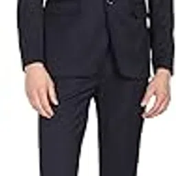 arrow Men's Polyester Single Breasted Business Suit Pants Set-picture-22