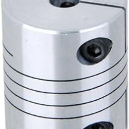 HEAVENGLOW 6.35mmx6mm CNC / 3D Printer Flexible Motor Shaft Coupler Coupling-image-61