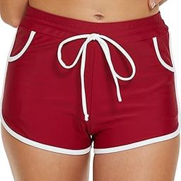 Women's Board Shorts Swimsuit Sporty Beach Summer Pocket Mesh Lining Inside-image-13