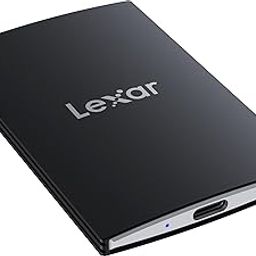 Lexar 2TB SL500 Portable SSD, Compatible w/PC, Mac, Type-C Laptops, iPhone 15, Smartphones, Tablets, PS5, Xbox, Up to 2000/1800 MB/s R/W, USB 3.2 Gen 2x2, External SSD, Black (LSL500X002T-RNBNU)-0