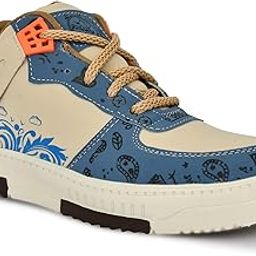 Low Top Lace-Up Slip-Ons with Grippy PVC Outsole Outdoors for Men-image-1