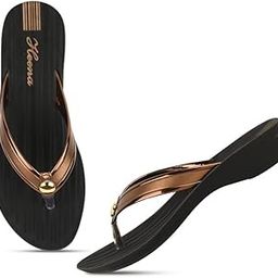 Women's Slippers | Stylish & Comfortable Flip-Flop Slippers for Women | PU Sole Material | Durable & Lightweight Woman Chappal for Daily Use (1355)-image-19