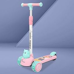 R for Rabbit Road Runner Ryder Kids Scooter, 3 Level Adjustable Height Wide Deck & PU LED Wheels Kick Scooter with Brake for 3+ Years Kids, Weight Capacity Upto 50kgs|6 Months Warranty-22