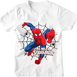 Super Hero Boys & Girls Cotton Blend Regular Fit T-Shirt Half Sleeves-picture-15