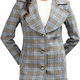 honnete Casual Winter Single Breasted Button Closer Regular Trench Coat for Women's-picture-46