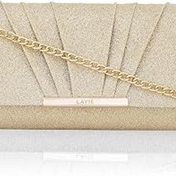 Women's Framed Foldover Clutch | Detachable Chain Sling Strap | Ladies Purse Wallet-image-1
