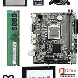 PreSolve| H110 Motherboard Combo- i5-6500 Processor, 8GB DDR4 RAM, 128GB SSD, Mysterious Gift, WiFi+Bluetooth 5.0, Free CPU Fan(Window 10 Pro/MS Office).-image-3