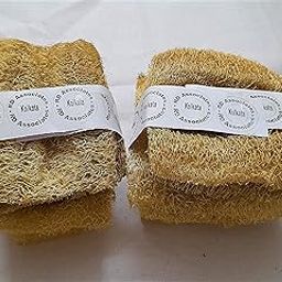 rdassociates ® Natural Scrubber Loofah Kitchen & Bathroom Loofah Small Size (Pack of 10)-36