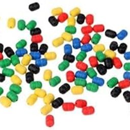 Enakshi (LABEL) Creations 7x100Pcs Carp Bait Soft Beads Sea Fishing Lure Floating Float Tackles Cylinder-image-35