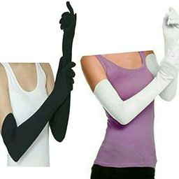 Women's Cotton Full Hand Gloves(For Driving and Sun Protection 2 pair)-image-32