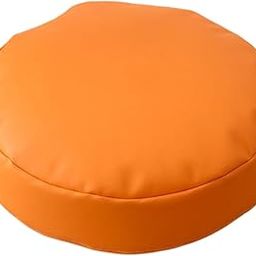 MYADDICTION Round Floor Cushion 40cm Soft Floor Pillow for Office Bay Window Living Room Orange-image-18