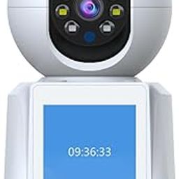 Trueview 3MP Built in Screen Wi-fi Home Security Camera with Pan Tilt 360° View, 2 Way Talk, Cloud Monitor, Motion Detect, Supports SD Card Up to 256 GB, Night Vision-14