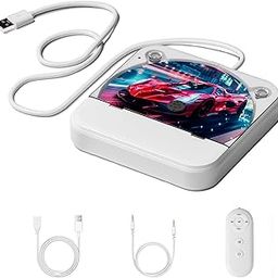 CD Player for Car with USB Port AUX Port, Portable External CD Player for Car, Plug & Play, Compatible with Car, Laptop, Desktop, Computer, TV (Home & Car CD Player)-11