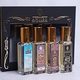Al Ahmed 20ML Signature Combo Set – Bin Shaik, Kaaf, Marj, Bombay Oud| Luxurious, Bold, Long-Lasting Fragrances for Men & Women | Ideal for Gifting-image-59
