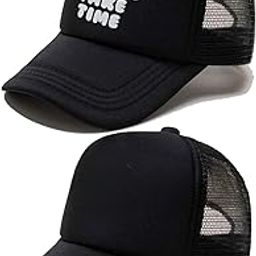 Baseball Cap for Men Women,5 Panel Adjustable Trucker Cap Mesh Back Sports Casual Cap Summer Sun Hat for Unisex-image-59