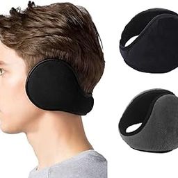Unisex Set of 2 Ear Muffs/Ear Cap/Ear Warmer/Ear Cover/Ear Muff for Men Women-image-2