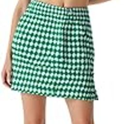 Geometric Print Co-Ord Set, Women's Crop Top and Skirt, Trendy-18