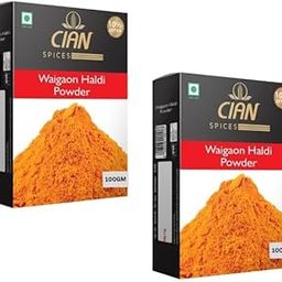 CIAN Spices Haldi Masala Turmeric Powder With Natural Oils Blended Spice Mix For Healthy Delicious & Flavorful Cooking No Preservatives and Colours 200gm (Pack of 2)-picture-30