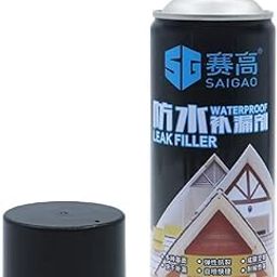 Stop Leak Spray For Wall|Waterproof Leak Filler Spray Rubber Flex Repair & Sealant Point To Seal Cracks|Waterproof Leak Ground And Roof Leak Proof-image-54