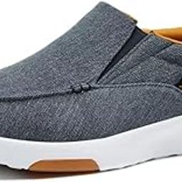 Men's Orthopedic Comfy Slippers, Stylish Arch Support Casual Shoes for Plantar Fasciitis Recovery, Non Slip Canvas Shoes for Heel and Foot Pain Relief-image-48