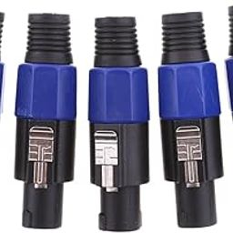 Segolike 4 Pin Professional Speaker Connector Male Audio Plug Jack-image-60