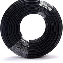 Outdoor Extension Red or Black Solar Cable Wire Tinned Copper Double Sheathed Wire 14AWG 12AWG 10AWG 8AWG Solar Photovoltaic System Solar sheathed(Black 6 Meter,14 AWG-2.5mm2)-image-46