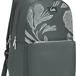 genie Casual Backpack for Girls |17 In-22 Ltr with Laptop Sleeve, Two Compartments and Trolley Sleeve with Padded Shoulders |Best for Books,Stationery,Lunch Box & Essentials-picture-12