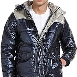 Polyester Mens Standard Length Jacket-image-34
