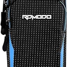 RDMODO Phone Armband for Phone Running Armband Workout Gym Phone Holder for Running Adjustable Elastic Arm Bands for iPhone 11 12 13 14 Pro Max Samsung Galaxy Under 7.5 Inch (Blue)-image-41