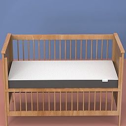Cherilo Memory Foam Baby Mattress for 0 to 2 Years, Mattress for Baby, Crib, Cot, Bassinet, Waterproof Breathable Fabric, 1 Year Warranty, 52" x 28" x 4", Pack of 1-image-14