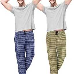 Mens Cotton Pajama | Checkered Pyjama For Mens | Mens Pyjama | Mens Casual Pyjama | Mens Regular Wear Pyjama | Mens Pyjama Cotton| Pyjama For Men | Cotton Pyjamas For Men-image-96