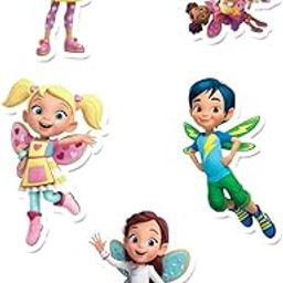 Pack of 6 Butter Girls Theme Paper Cut Out for The Decoration | Cafe Beans Theme Wall Decor Cut Outs| Stickers-image-25